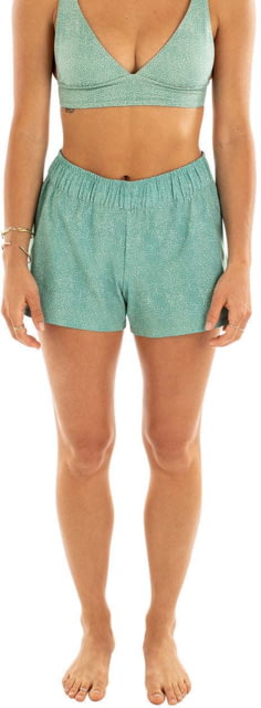 Jetty Session Short - Womens Green Large