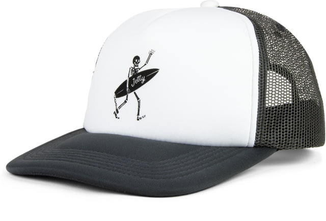 Jetty Skelly Trucker Charcoal One Size