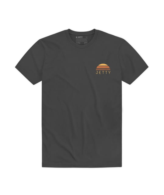 Jetty Sunup Tee - Men's Small Charcoal