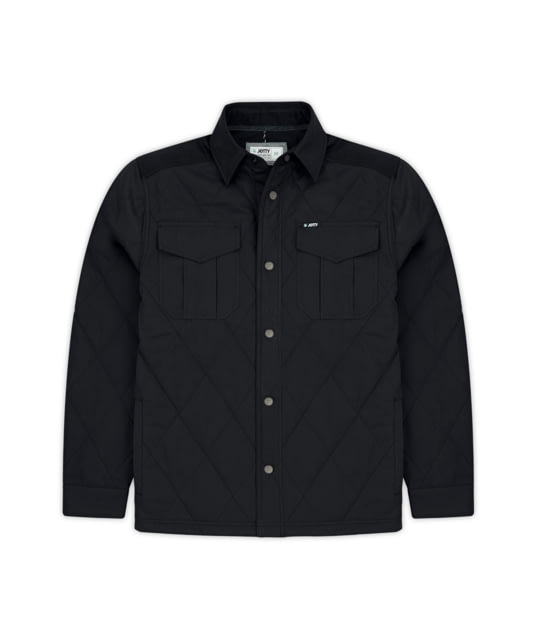 Jetty The Dogwood Quilted Jacket – Men’s Graphite Small