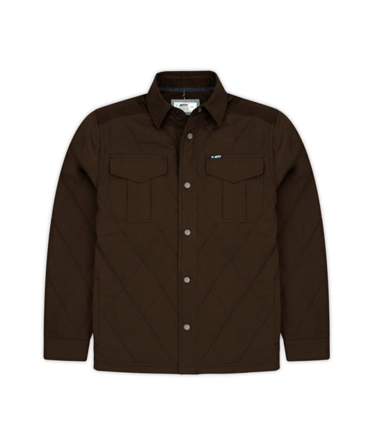 Jetty The Dogwood Quilted Jacket – Men’s Tobacco Small