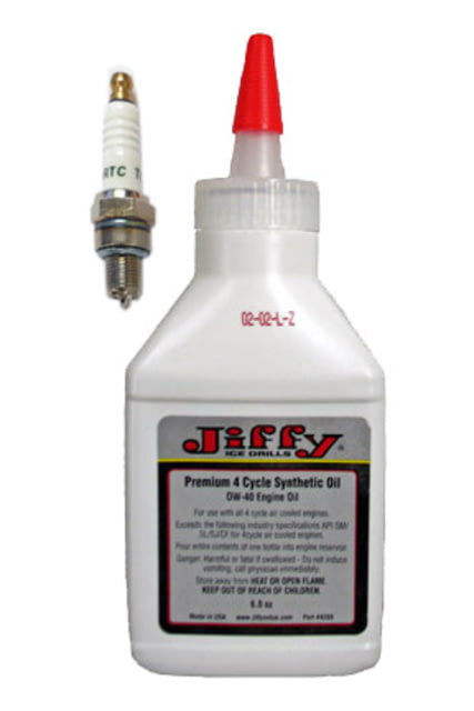 Jiffy 4-Stroke Tune-Up Kit for Jiffy PRO4 and 4G Engines White/Red Small