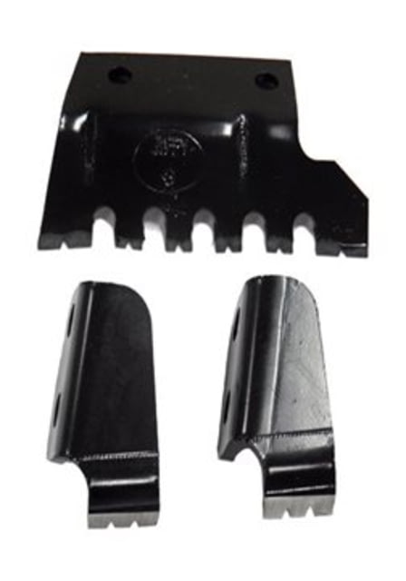 Jiffy Replacement STX Auger Blades Left Hand 8in Black Small