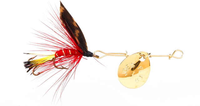 Joe's Flies Short Striker Classic In-Line Spinner Fly Sz 10 Light Brookie