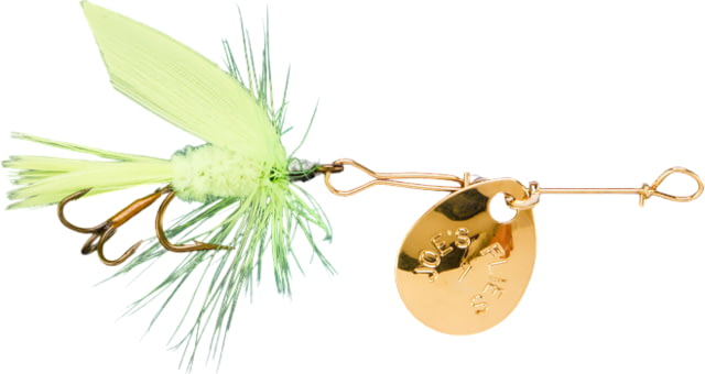 Joe's Flies Short Striker Classic In-Line Spinner Fly Sz 8 Glo-Trout
