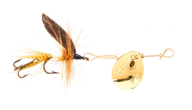 Joe's Flies Short Striker Classic In-Line Spinner Fly Sz 8 Light Cahill