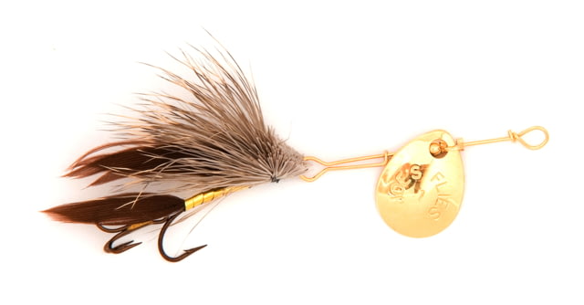 Joe's Flies Short Striker Classic In-Line Spinner Fly Sz 8 Muddler