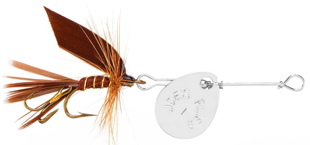 Joe's Flies Short Striker Premium In-Line Spinner Fly Sz 8 1/8 oz March Brown
