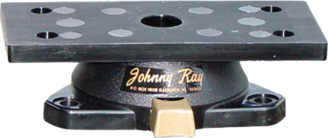 Johnny Ray Low Profile Push Button Release Swivel Mount For Liquid Crystal Units 3.560" W Hole x 1.250" D Hole