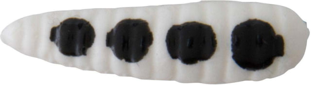 Johnson Johnson Nickel Blade Hard Bait 1/32 oz 1in / 3cm Hook Size 10 Nickel Blade White/Black Spots