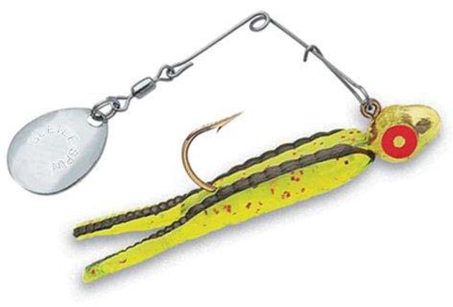Johnson Johnson Rattlinft Beetle Spin Hard Bait 1/8 oz Chartreuse