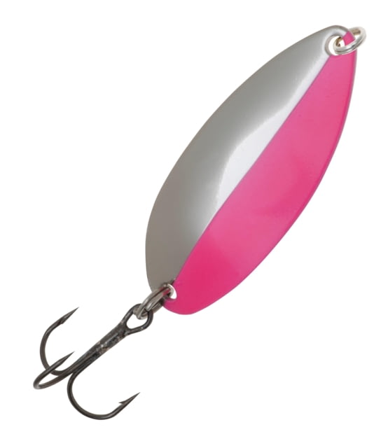 Johnson Shutter Spoon Hard Bait 1/8 oz 1 1/4in / 3cm Hook Size 8 Hot Pink