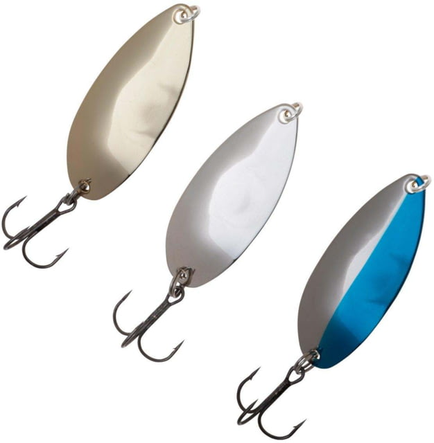 Johnson Johnson Shutter Spoon Hard Bait Kit 1/4 oz 1 1/2in / 4cm Hook Size 6 3 Hooks Varies
