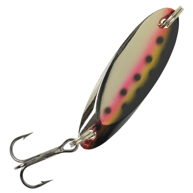 Johnson Splinter Hard Bait Spoon 1/12 oz 1 1/8in / 3cm Hook Size 12 Chrome Trout