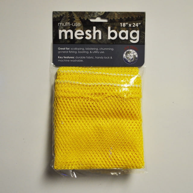 Joy Fish Yellow Mesh Bag 18"X24"