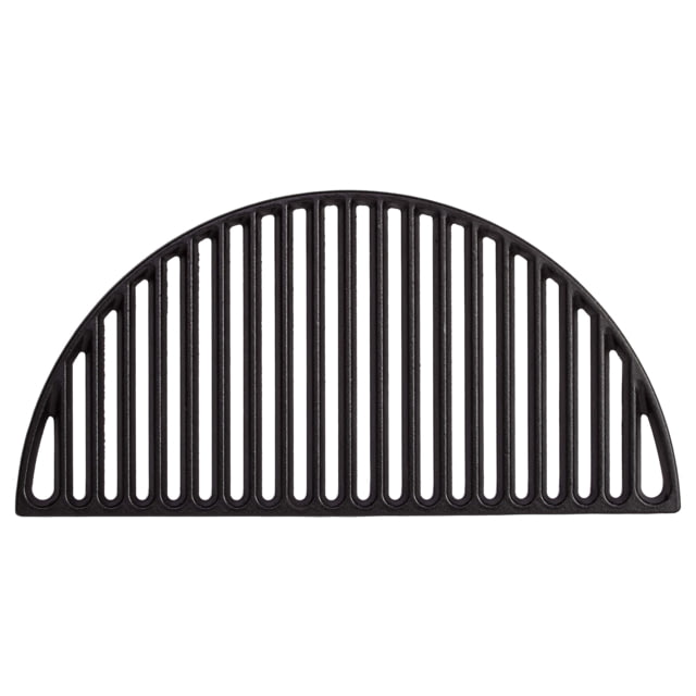 Kamado Joe Classic Joe Half Moon Cast Iron Cooking Grate Black Medium
