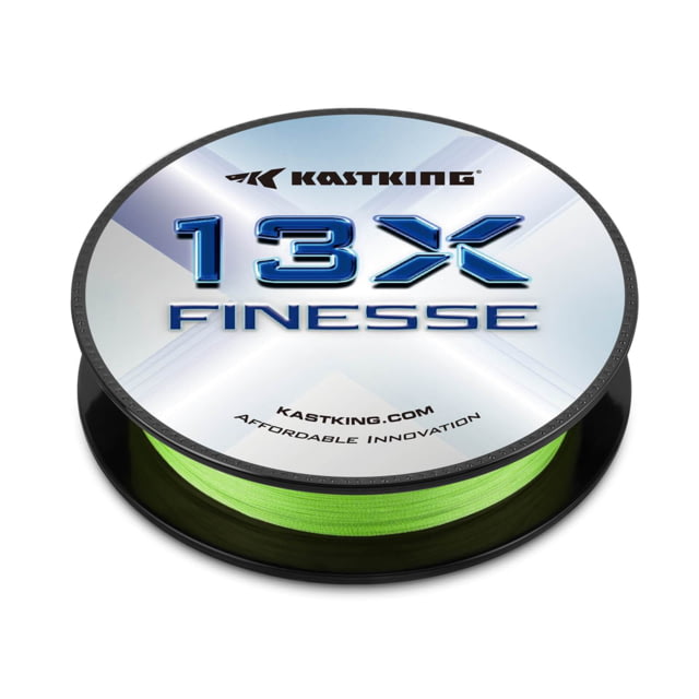 Kast King 13X Finesse Braided Fishing Line Chartreuse 12 lb/150 yd