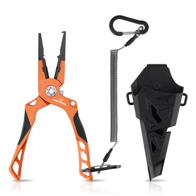 Kast King Gila Aluminum Split Ring Plier Burnt Orange 7.5in