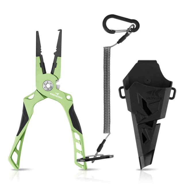 Kast King Gila Aluminum Split Ring Plier Olive 7.5in