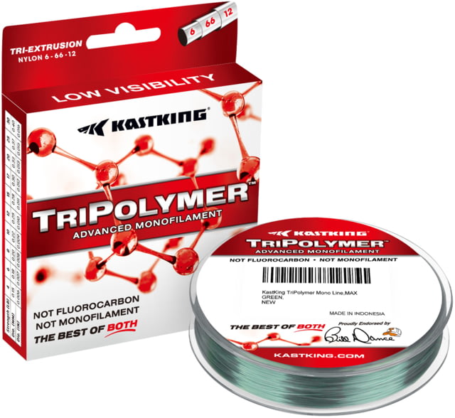 Kast King World's Premium Monofilament Fishing Line Max Green 30 lb/300 yd