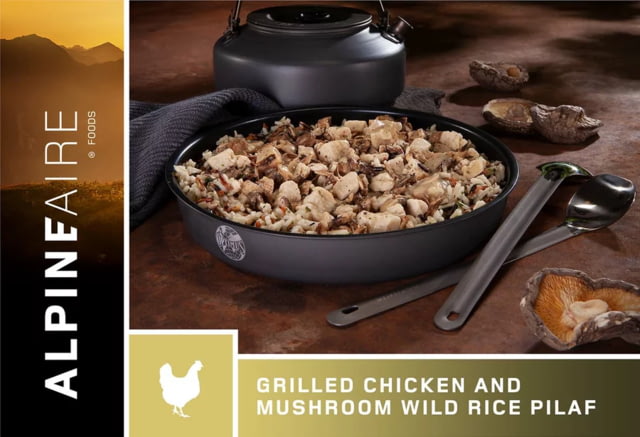 Katadyn Alpine Aire Foods Grilled Chicken and Mushroom Wild Rice Pilaf