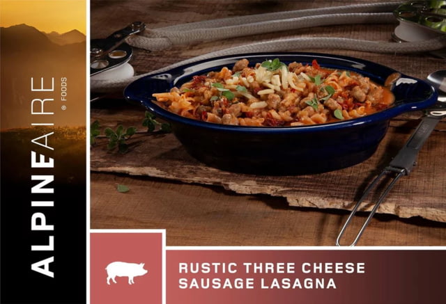 Katadyn Katadyn Alpine Aire Foods Rustic Three Cheese Sausage Lasagna 60625