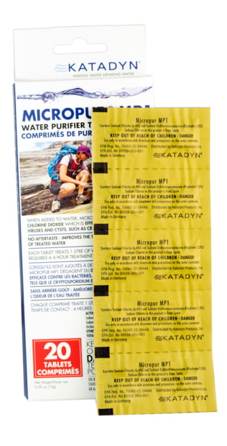 Katadyn Micropur Tablets 20 Pk