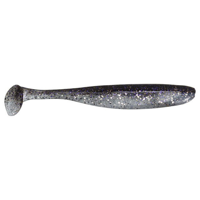 Keitech Easy Shiner Alewife 3in Shad Shaped Paddletail Swimbait 10Pk Tray & Bag Squid Scent Infused