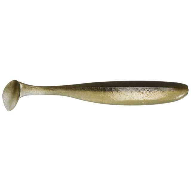 Keitech Easy Shiner Ayu 4in Shad Shaped Paddletail Swimbait 7Pk Blister Pack Squid Scent Infused