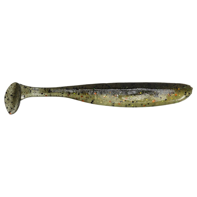 Keitech Easy Shiner Perch 4in Shad Shaped Paddletail Swimbait 7Pk Blister Pack Squid Scent Infused