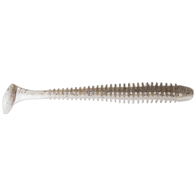 Keitech Swing Impact Electric Shad 4in Paddletail Swimbait 8Pk Blister Pack Squid Scent Infused