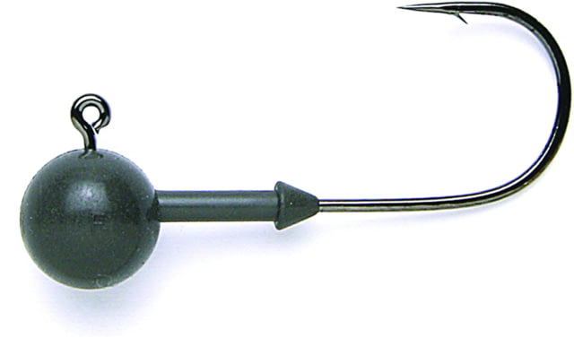 Keitech Tungsten Super Round Jig Head 1/4oz Custom Number 2/0 Hook Gray 2 Per Bag