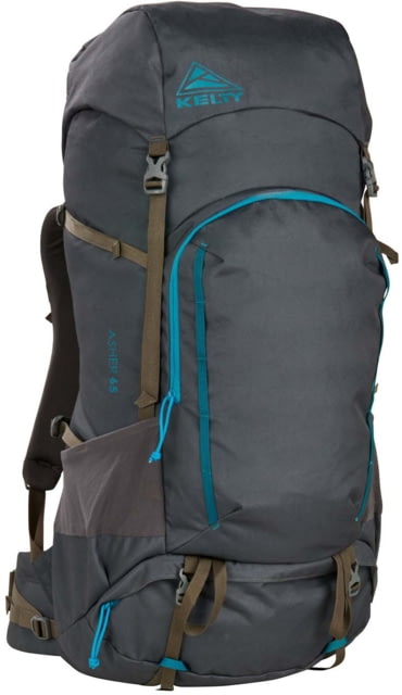 Kelty Asher 65L Backpack Beluga/Stormy Blue One Size