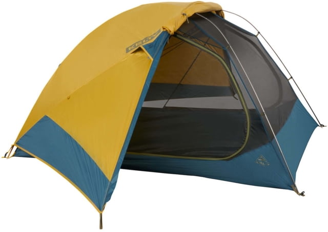 Kelty Far Out 3 w/Footprint Tent Olive Oil/Agean Blue One Size