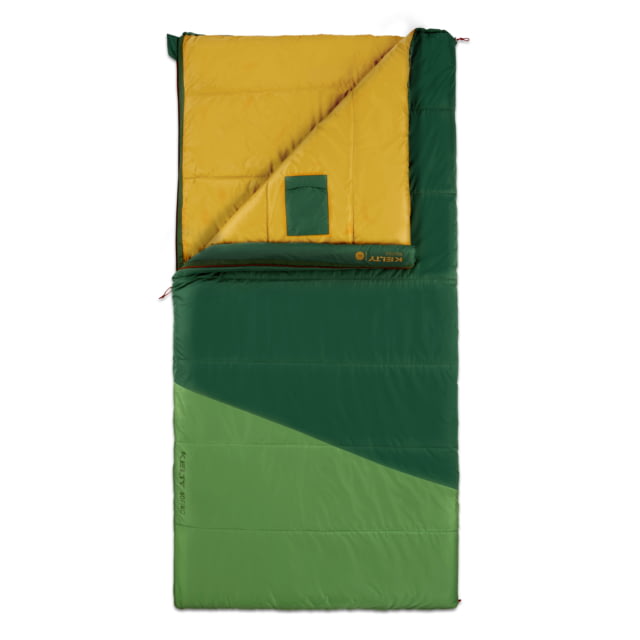 Kelty Solstice 20 Deg Sleeping Bag Black Forest/Dill/Woodthrush