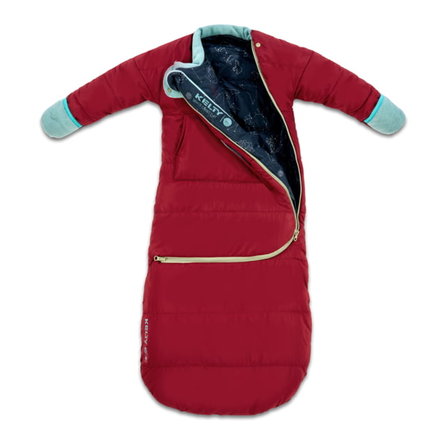 Kelty Space Cadet 40 Sleeping Bag Toddler Tibetan Red/Constellation Print 2-4T