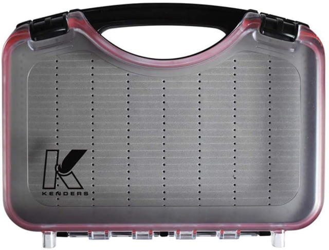 Kenders Outdoors XL Double-Sided Floating Waterproof Tackle Suitcase Box Clear