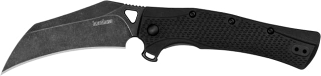 Kershaw Dawnstar Folding Knife 3.5 in 8Cr13MoV Plain Black Glass-filled nylon