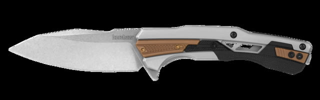 Kershaw Kershaw Endgame Folding Knife 3.25in D2 Spear Point Blade Stainless Steel/Glass-Filled Nylon Inserts Handle
