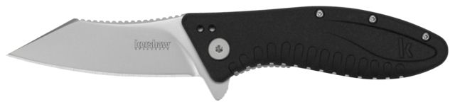 Kershaw Grinder Assisted Folding Knife 3.25in 4Cr14 Clip Point Blade Glass-Filled Nylon Handle Box