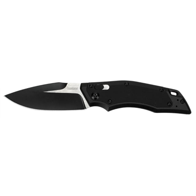 Kershaw Induction  Folding Knives 3.125 in 8Cr13MoV Steel Modified Drop Point Black FRN