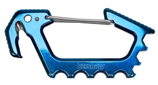 Kershaw Jens Carabiner Folding Knife Clam Pack