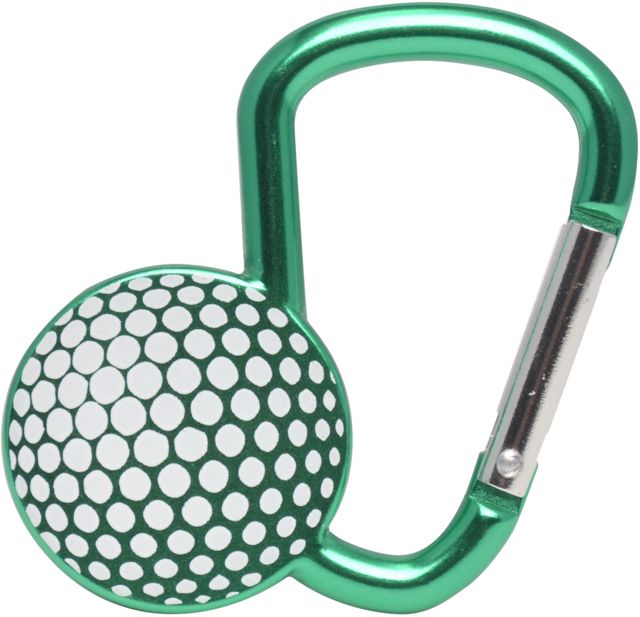 KeyGear Sporty Carabiner Golf Ball  Green