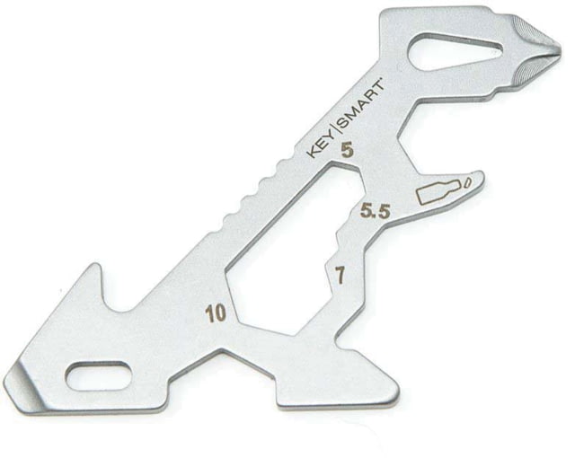 KeySmart 5-Tools-in-1 Alltul Multitool Dino Stainless Steel