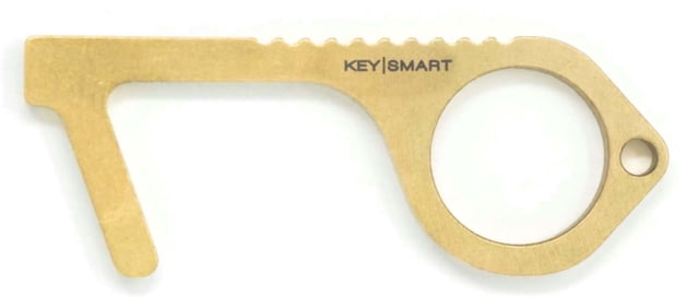 KeySmart CleanKey Copper Alloy Hand Tool Brass