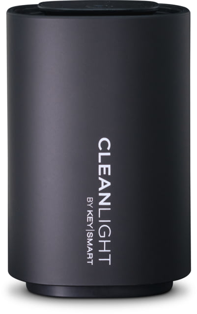 KeySmart CleanLight Air Pro Ionic UV Air Purifier w/Air Quality Monitoring Black