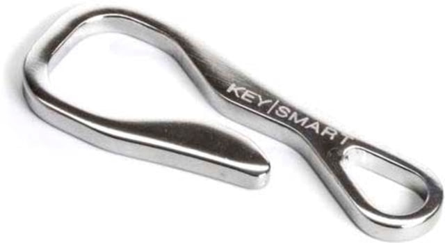 KeySmart Key Dangler Belt Loop Clip Stainless Steel Stainless Steel