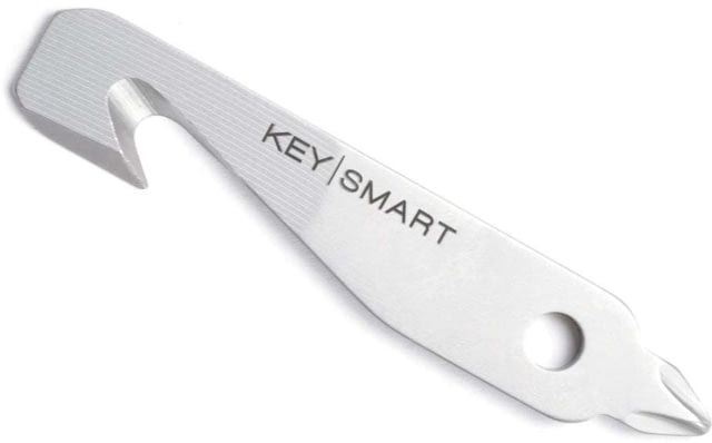KeySmart MultiTool 5-in-1 Keychain Tool Stainless Steel