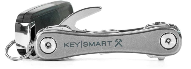KeySmart Rugged Compact Key Holder Titanium