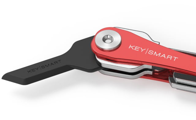 Open Box Dealer Demo KeySmart SafeBlade Finger-Friendly Keychain Box Cutter Black KS820-BLK